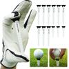 12Pcs Plastic Golf Tees Portable Golf Tack 5 Level Adjustable Height Golf Ball Nails Tees Golf Ball Holder Tees Golf Accessories
