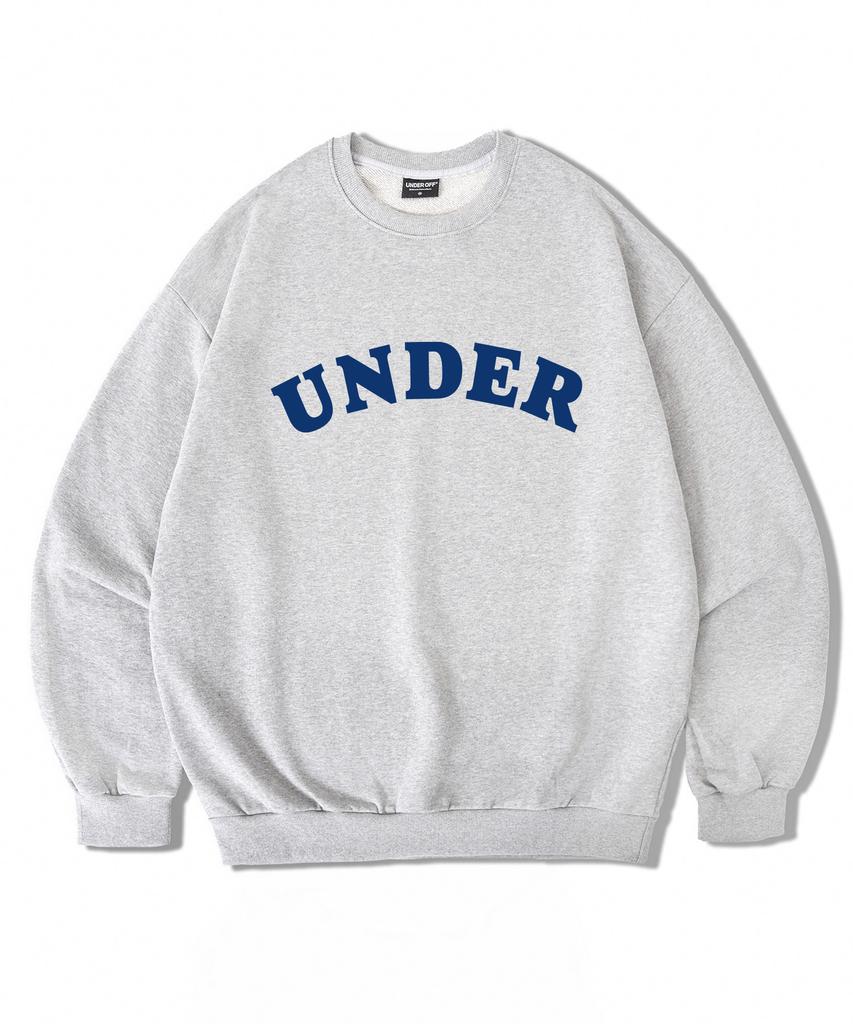 UNDEROFF Authentic Relaxed Under Arch Sweatshirt Navy White