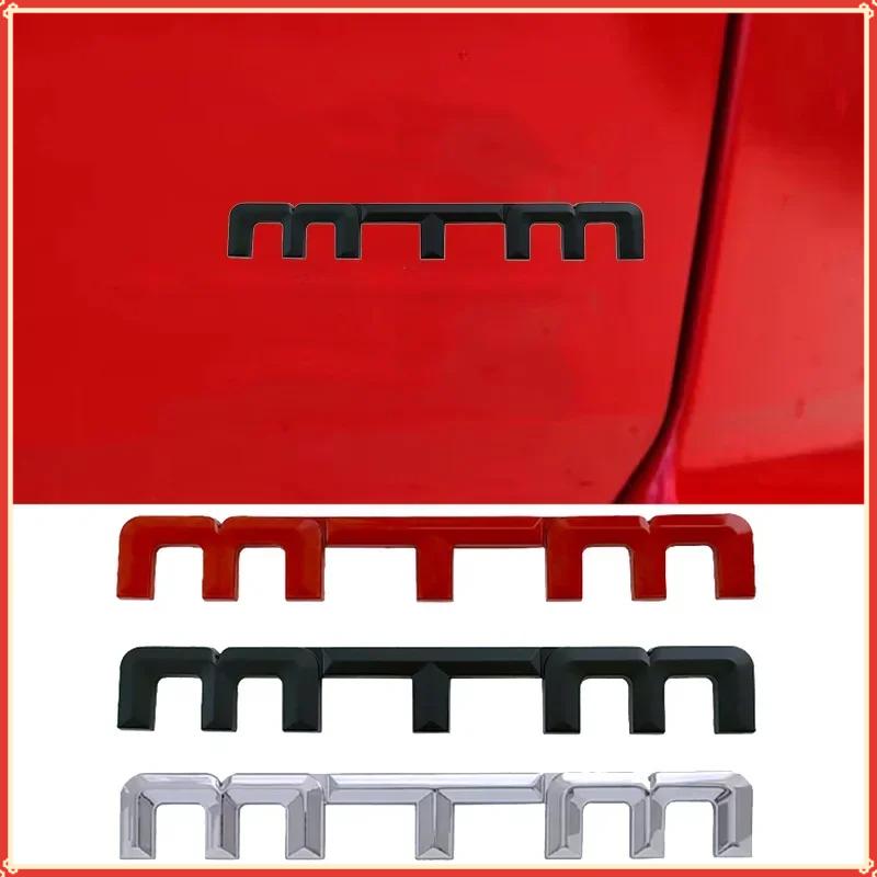 Metal Car Body Rear Trunk Tail Badge Decal Sticker MTM Badge For VW R32 Bora Golf CC Scirocco Sharan Touran Lavida Accessories zf7