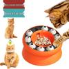 Interactive Slow-Feeding Cat Bowl Toy for Cats