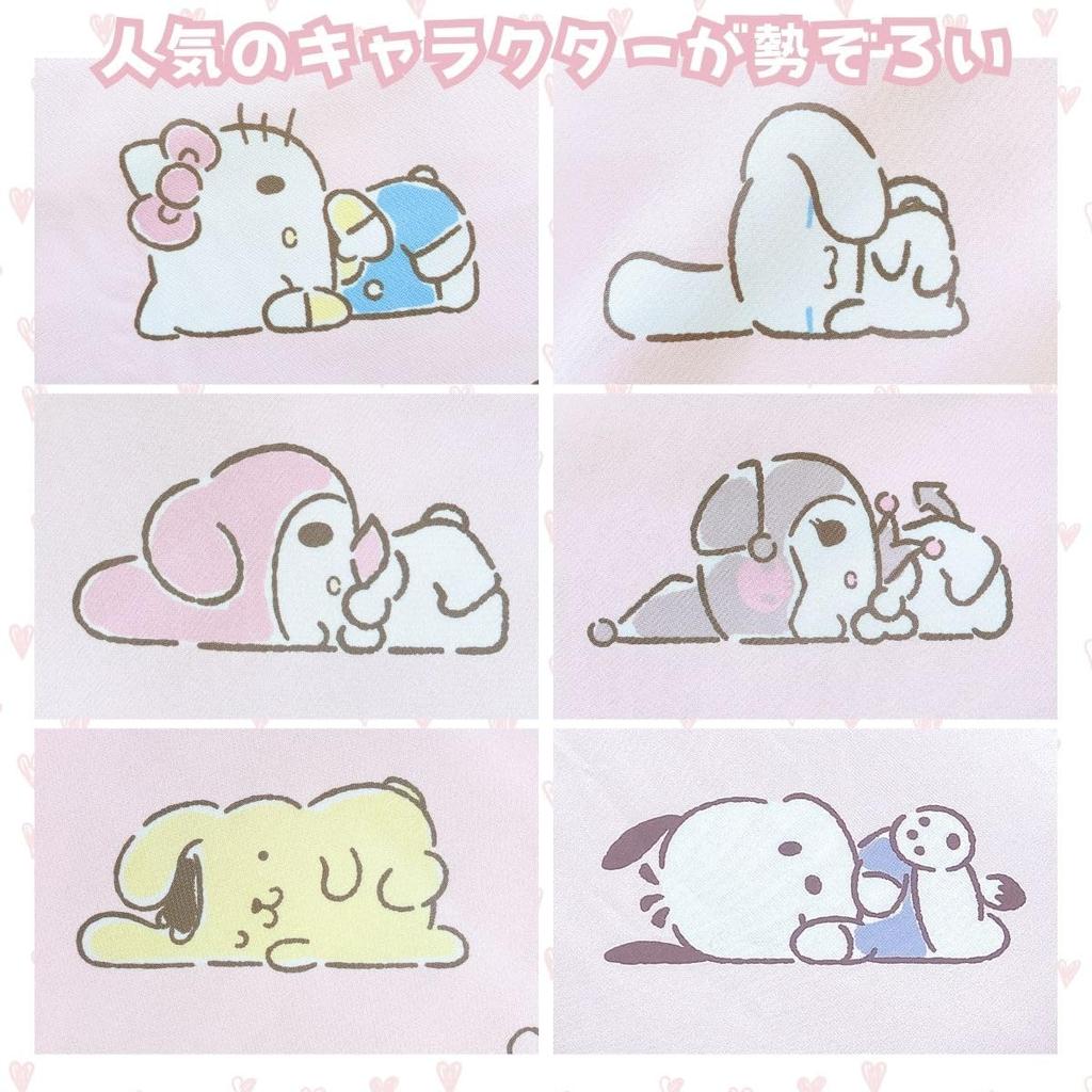 Sanrio Пододеяльник с персонажами Sanrio Hello My Pochacco (САНРИО) Набор из 3 предметов: Китти, Мелоди, Куроми, Синнаморолл, Помпонпурин, (символ) СС-22-207-60