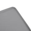 Raised Edges Silicone Coffee Mat Light Gray Coffee Maker Mat  Under Espresso Machine