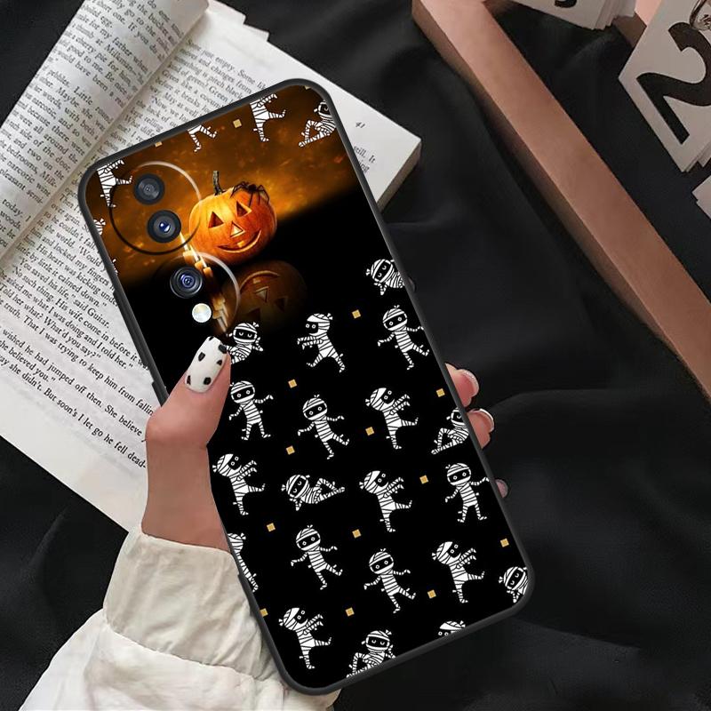 Чехол на Хэллоуин Тыква Призрак Мумия Для Honor Magic 8 Pro 7 5 6 Lite Для Honor 400 200 70 50 X8c X8b X9a X9b X9c X9d Win RT