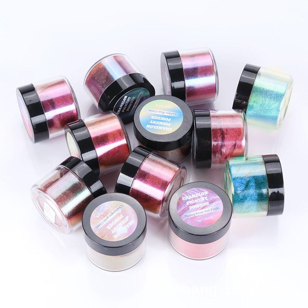 5g Nail Powder - High Pigmented Vivid Color, Long-Lasting Effect, Superfine Glitter for Nail Salon