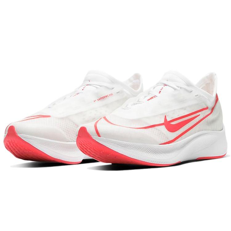 (WMNS) Nike Zoom Fly 3 'White Laser Crimson' Women's AT8241-101