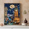 Diamond Mosaic Colorful Diamond Painting Elves Flying Everywhere Full Round Embroidery Cartoon Creative Hobbies Wall Decor