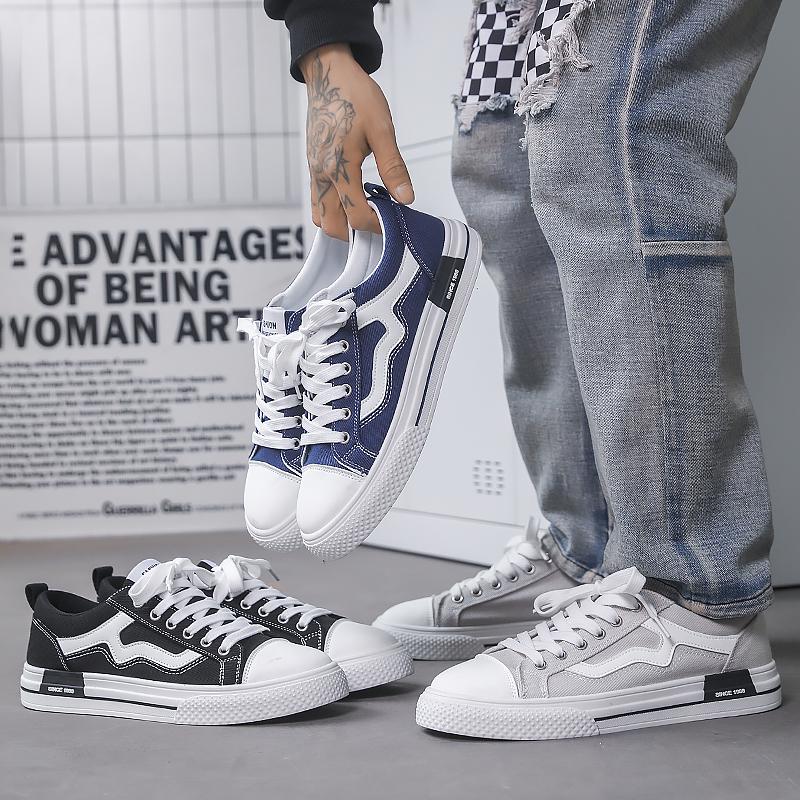2025 Мужские Повседневные Кроссовки на Платформе Шнуровка Тренировочные Кроссовки Студенческие Кроссовки Мужские Вулканизированные Туфли Теннисные Кроссовки