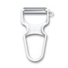 VICTORINOX RAPID Peeler with Bud Can Be Used for Everything from Peeling Soft Fruits To Hard Foods Peeler, Julienne, Remover, 10.9cm, Julienne, White,