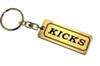 Брелок для ключей Kicks Gold Black Double Ring Acrylic Original p15 Модель Кастомные детали A-619-1 Ранняя/Поздняя