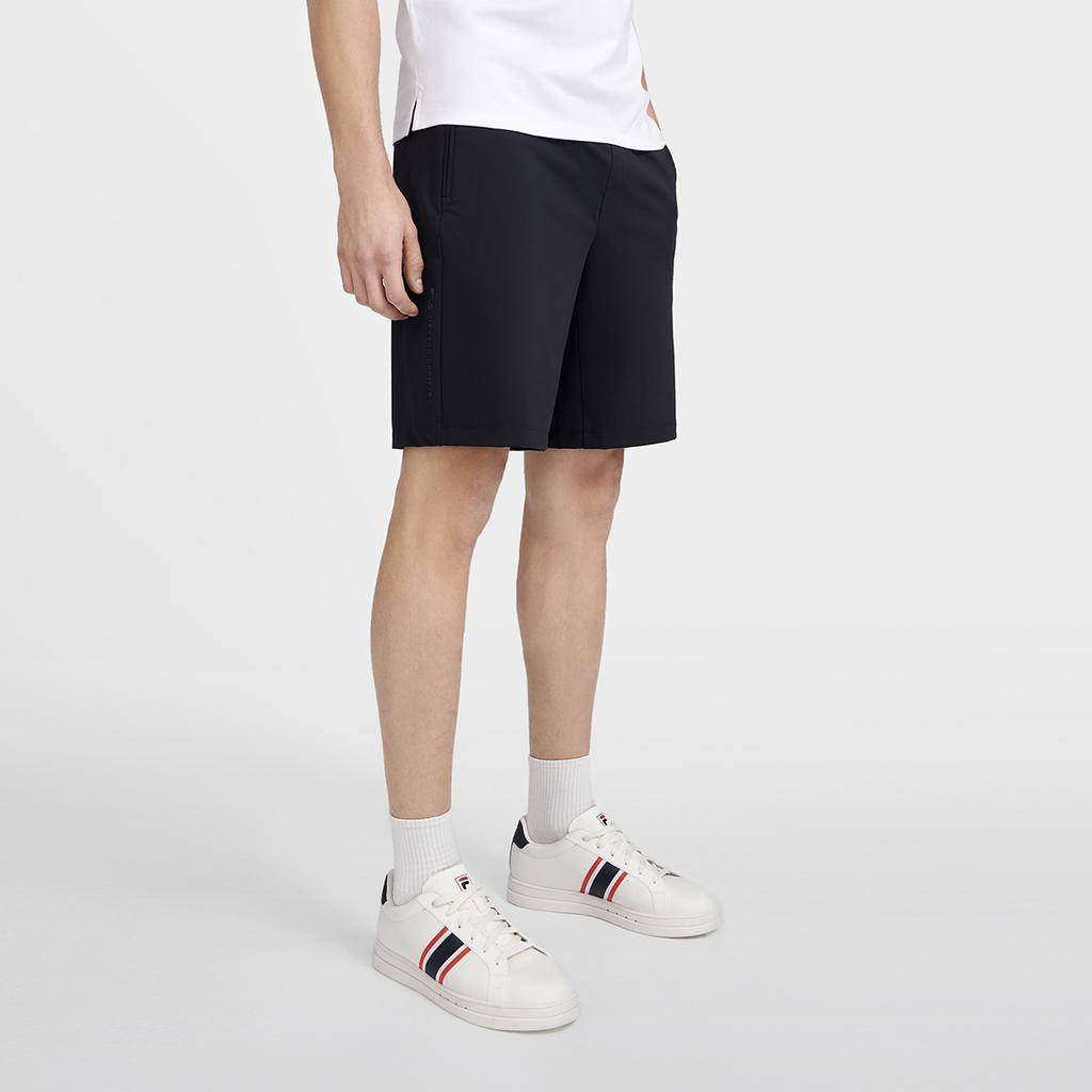 Fila 2023 Summer Knitted Five-Point Casual Shorts Men Shorts Legendary-Blue F11M321604FNV