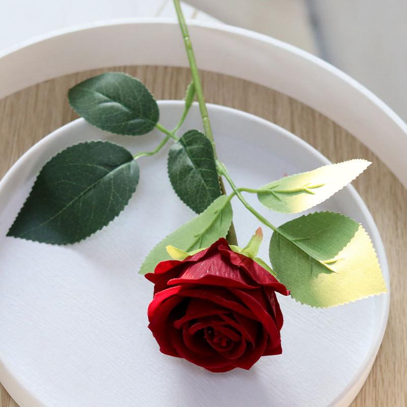 Artificial Silk Rose Flower For Wedding Party Home Decor Wall Display Arrangement