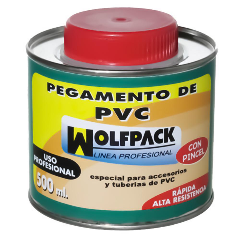 Wolfpack PVC Glue with Brush 500 Ml.
