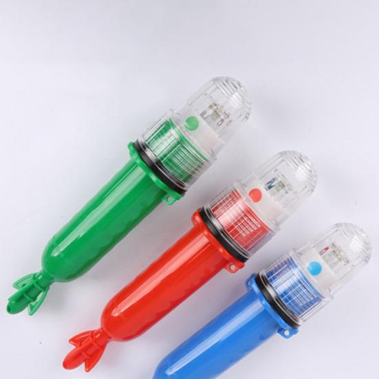LED Boat Flares Waterproof Adjustable Light Control Battery Powered Emergency Lamp Fishing Net Rafts Buoys Boats Safety Signal Light