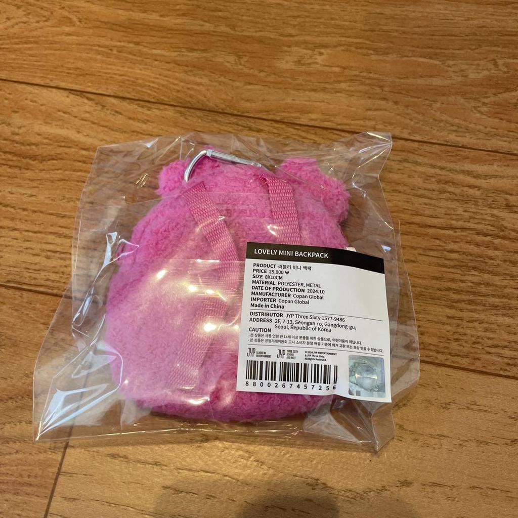 [USED] TWICE STRATEGY Lovely Mini Backpack Pouch