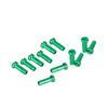 14mm Aluminum Zinc Zinc Alloy Mountain Bike Bike Wheel Spoke Cap Bicycle Spoke Nipples Cycling Spokes Nipples
