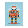 Modern Abstract Cartoon Robot Poster Robot Artwork Canvas Painting Print Wall Art Picture for Living Room Home Decoration Mural