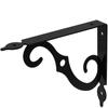 2Pcs Iron Corner Brace Floating Furniture Support Hardware Shelf Brackets  DIY Open Shelving
