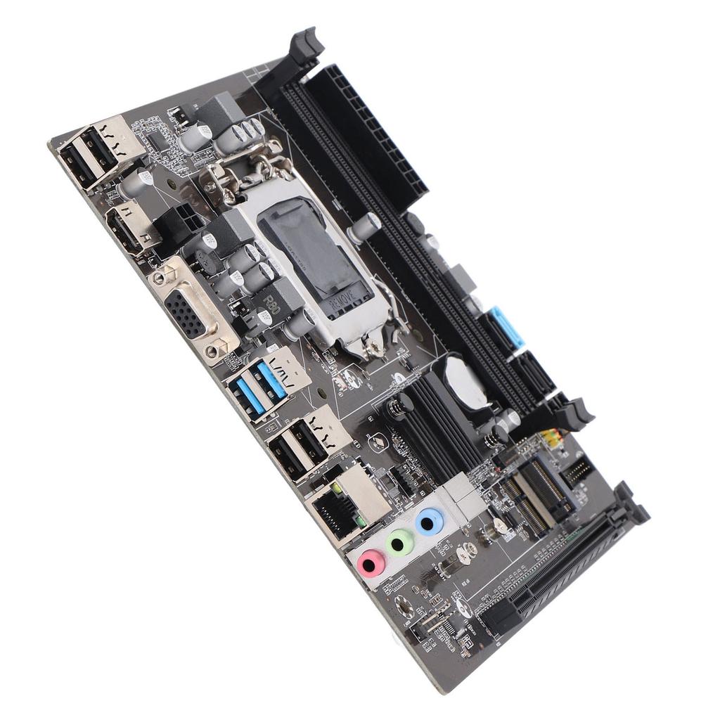 Игровая материнская плата B75 с портами M.2, двухканальной памятью DDR3 для LGA1155, 4 USB2.0, 2 USB3.0, SATA3.0