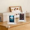 Clear Photo Frame Double-sided Visible Dustproof Groove Base Heavy Duty Desktop 3-Inch Instant Camera Photo Picture Display Frame
