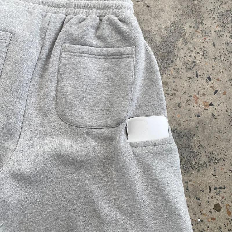 Европейские и американские летние однотонные свободные спортивные повседневные брюки в стиле хип-хоп с завышенной талией