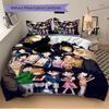 Detective Conan Characters Print 3Pcs Bedding Setduvet Cover With 2 Bedropillowcase Home Birthday Gift