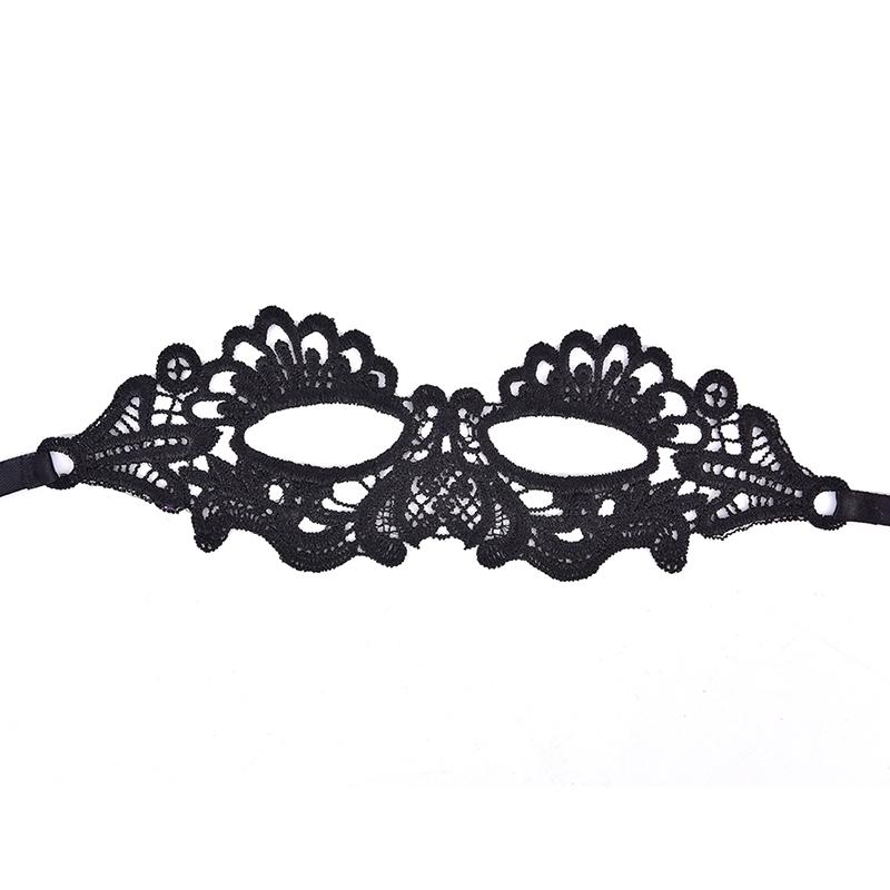 Сексуальная черная кружевная маска для глаз для бала-маскарада, нарядное платье, костюм на Хэллоуин