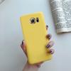 Чехол для Samsung Galaxy S6 S7 Edge Чехол-накладка для Galaxy S8 S9 S10 Plus Однотонный корпус для Samsung S10+ S9+ S8+ S10e Чехлы для телефонов Fundas