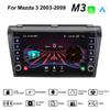 For Mazda 3 2003-2009 With Button Knob Android Car Radio Multimedia Player Navigation Stereo GPS 2 Din Carplay 2+32GB
