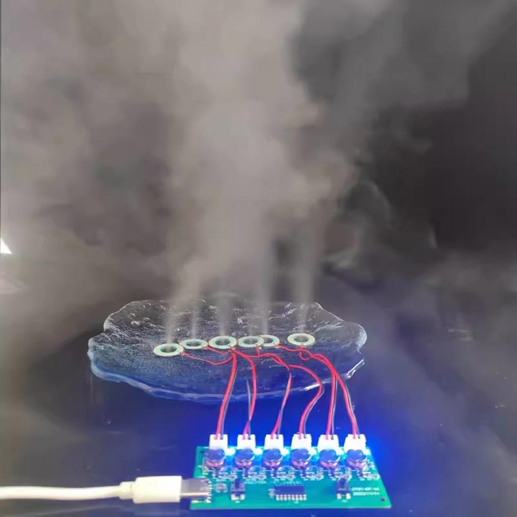 Высокоэффективная шестиканальная плата управления увлажнителем воздуха, плата увлажнителя для бытового использования и выращивания растений
