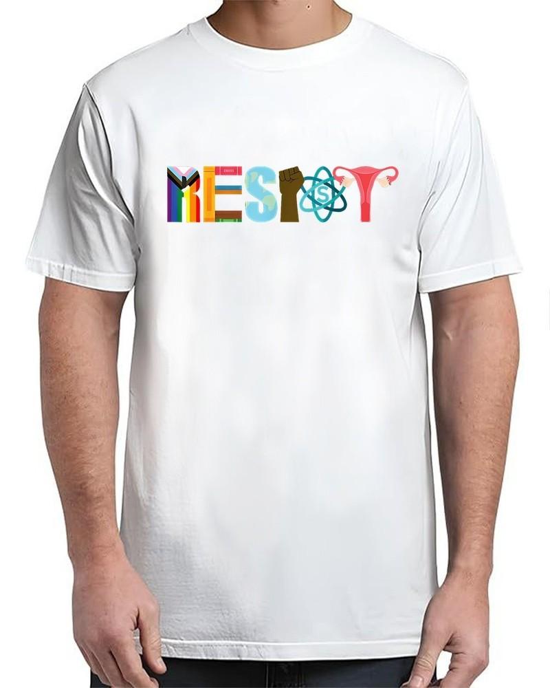 Resist Gifts Vintage Adult S-4XL Unisex T-Shirt