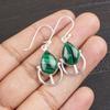 Malachite Earrings, 925 Sterling Silver Jewelry, Gift For Women Handmade Earrings Gemstone Jewelry