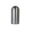 Dulton Мусорное ведро Сатиновая отделка 40 л крутой и прочный хороший парень Нержавеющая сталь Мусорное ведро с крышкой Высота 755 мм Диаметр 350 мм Чистый, K555-425-40