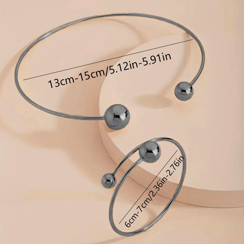 Персонализированный комплект из ошейника и браслета с кольцом