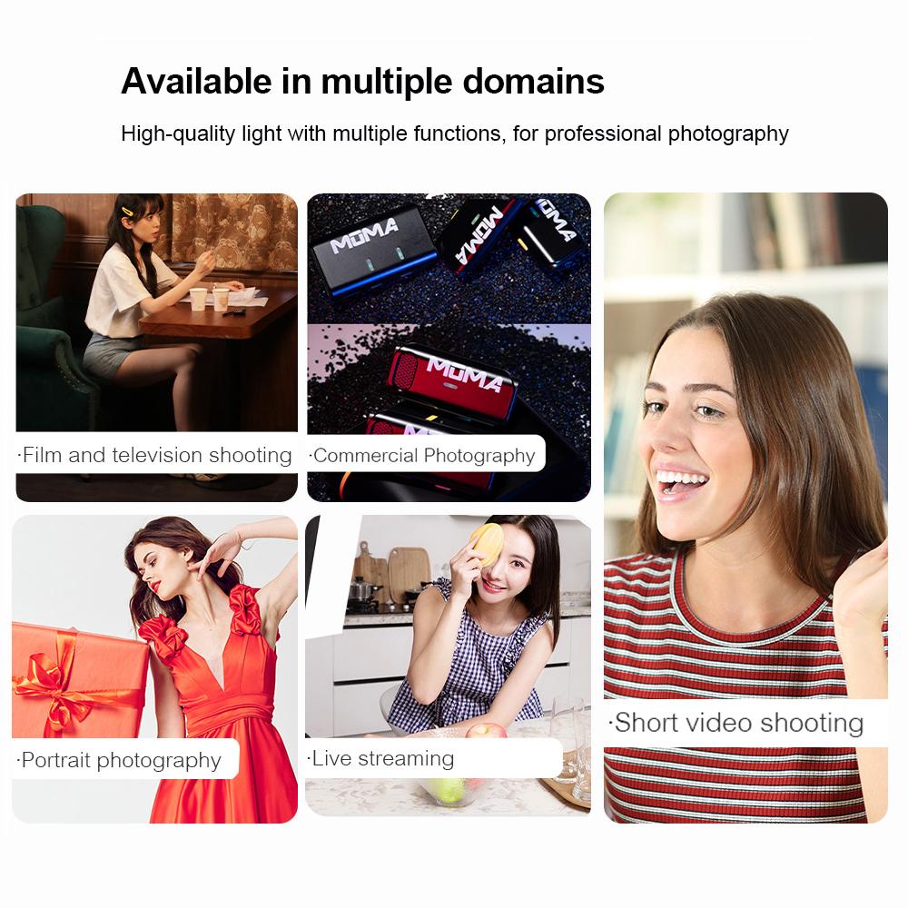 NiceFoto LV-2000A Двухцветный светодиодный светильник для видеосъемки, 200 Вт, высокая мощность для фотосъемки, 2700K-6500K, с регулируемой яркостью