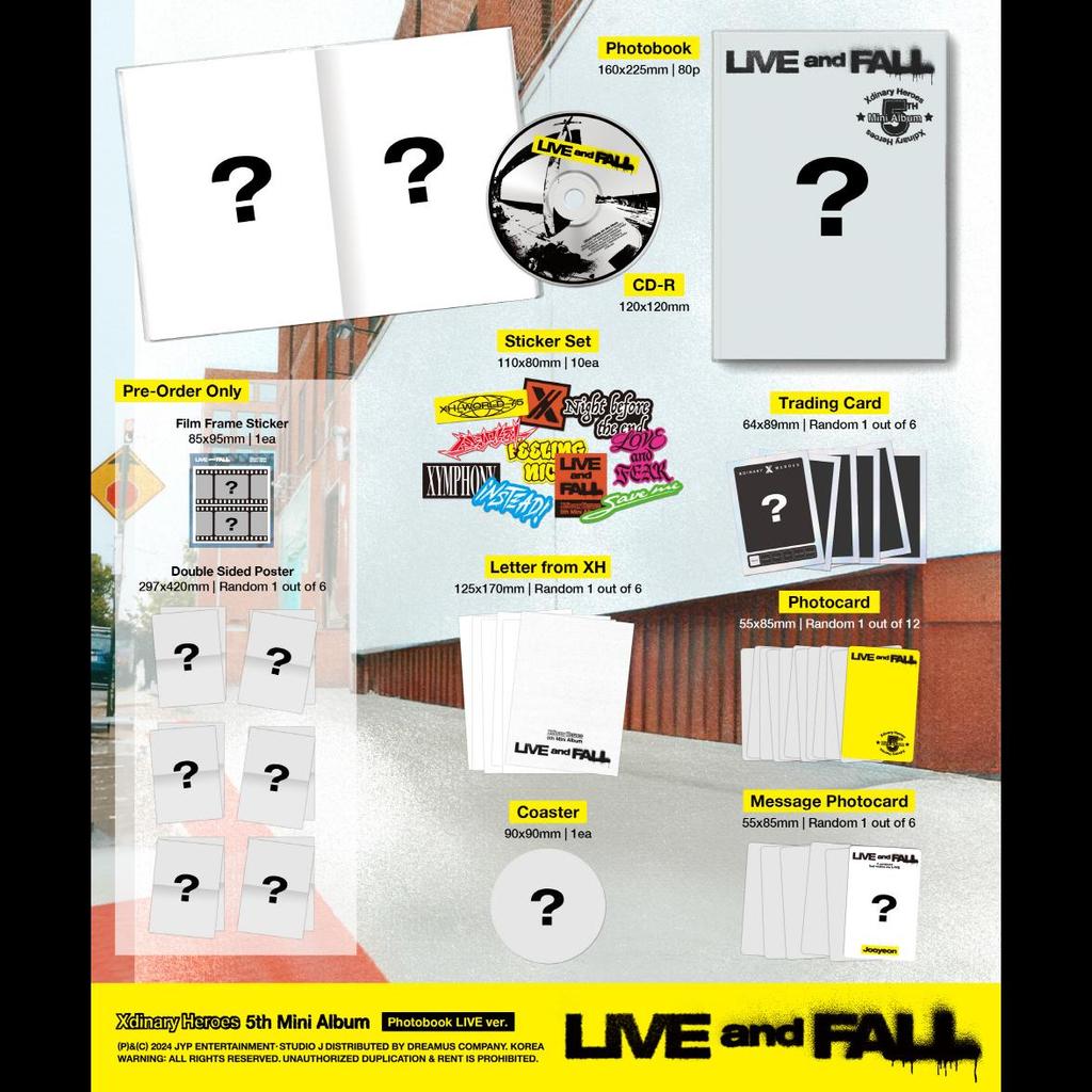 Xdinary Heroes 5-й мини-альбом [LIVE и FALL]
