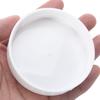 10Pc White Mason Canning Drinking Jars Lid 70Mm/86Mm Inner Diameter Plastic Covers Unlined Ribbed Lids Storage Caps Replacements