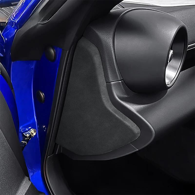 For Subaru BRZ Toyota GR86 2021 2022 2023 2024 2025 Top Suede LHD RHD Car Anti-Collision Side of The Door Interior Accessories.