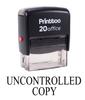 Printtoo Custom Stamp НЕКОНТРОЛИРУЕМАЯ КОПИЯ Самостоятельная резиновая печать Office