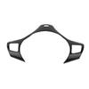 Interior Stickers Steering Wheel Cover Steering Wheel Trim Cover ABS Frame High Quality Interior 1× For BMW 3S E90 E91 E92 E93