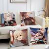 Genshin Impact Kaedehara Kazuha Pillow Case Pattern Printed Pillowcase For Living Room Sofa Cushion Cover & Bedroom Decor