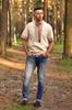 Ethnic Men's Embroidered Shirt with Short Sleeves, Ukrainian Shirt with Embroidery, Folk Men's Embroidered Shirt, Embroidered Shirt Natural Linen