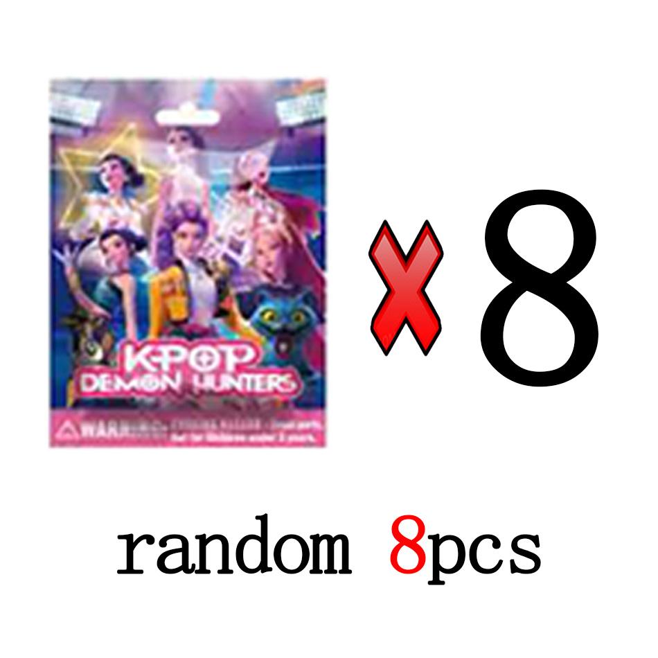 Kpop Demon Hunters Anime Figure Toys Cute PVC Collectible  Blind box  Action Figure Model Dolls Kids Birthday Toy Gifts