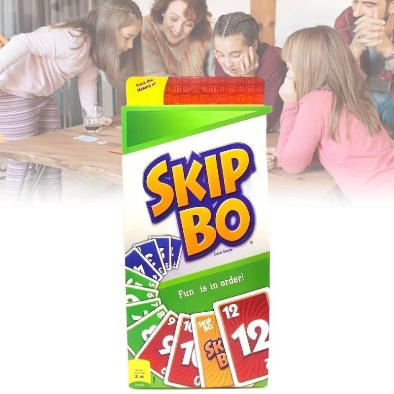 Захватывающая карточная игра Skip Bo, идеально подходящая для семейного веселья и дружеских посиделок