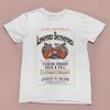 Lynyrd Skynyrd Флорида Прямой Рок-н-ролл Унисекс Белая Футболка Размер S-5XL