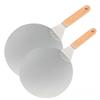 10/12 Inch Pizza Shovel with Wooden Handle Pastry Tools New Pizza Peel Paddle  Pizza Turning