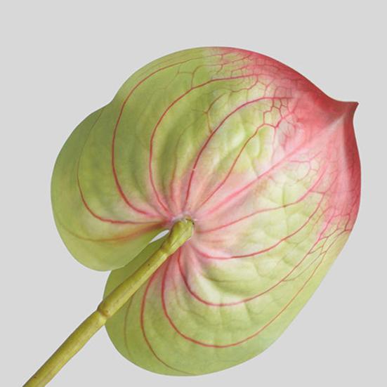 1 ветка искусственный цветок свежий художественный 3D-принт элегантный яркий искусственный антуриум