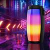 Мини-беспроводная Bluetooth-совместимая колонка с цветной светодиодной подсветкой, поддержка USB-накопителя, карты TF, водонепроницаемый портативный громкоговоритель