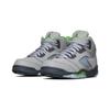 Кроссовки для детей Air Jordan 5 Retro PS Green Bean 2022 Серый Серебристый Flint-Grey DQ3735-003