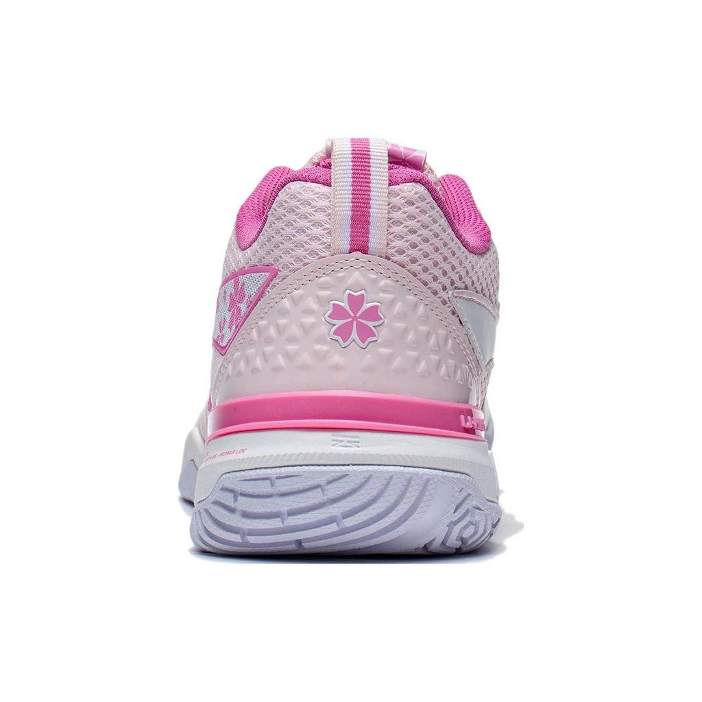 Кроссовки Li Ning Blade Pro из искусственной кожи, нескользящие, износостойкие, дышащие, низкие, для бадминтона, унисекс, кроссовки клубнично-розового цвета AYAT005-4