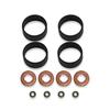 Fuel Injector Seal+Washer+O-ring Set Replacement for Ford Fiesta Fusion 1.4 TDCI 1204698